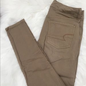 Brown American Eagle Chinos